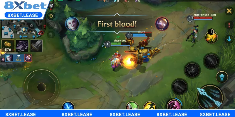 Chia sẻ những mẹo chơi First Blood LOL 8XBET hiệu quả