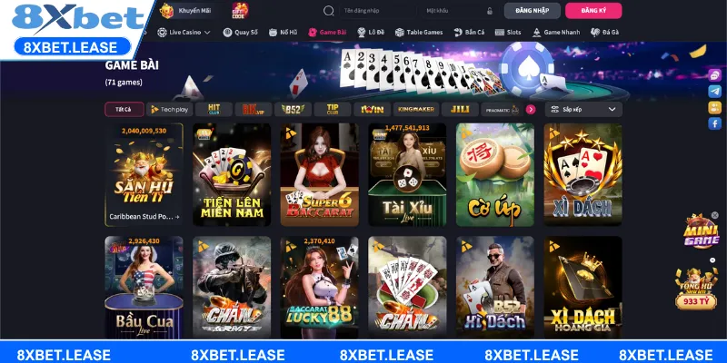 Giới thiệu đôi nét về sảnh cược casino 8XBET online